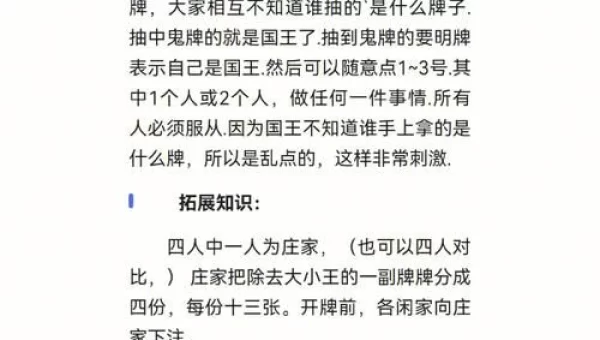 国王游戏怎么玩